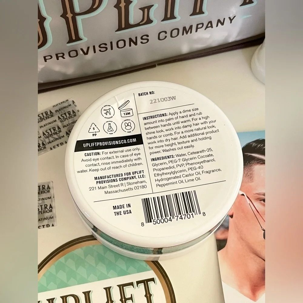 Uplift Provisions Company All-in-one Travel Case Men’s Shave Kit